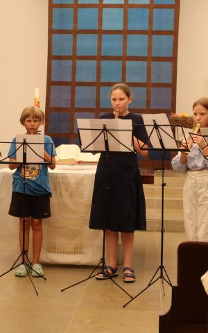 Sommerkonzert Blockflöte 2023